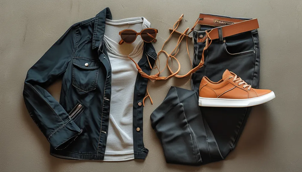Styling flat lay